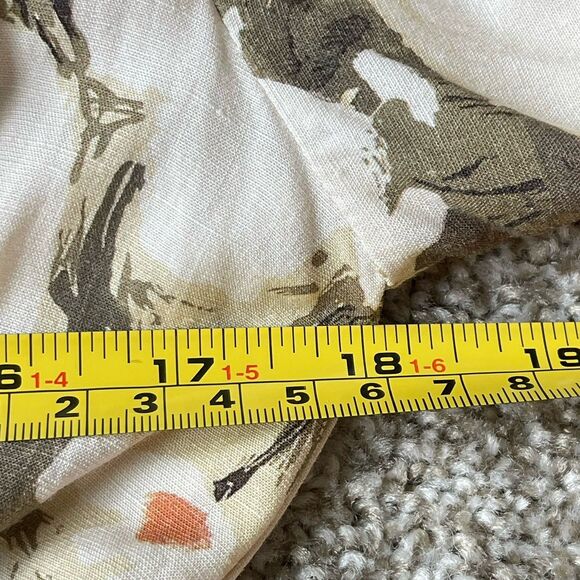 Current Air Patchwork Floral Fairy Earthy Boho Cottage Chic Tiered Midi Dress XS - Picture 11 of 13